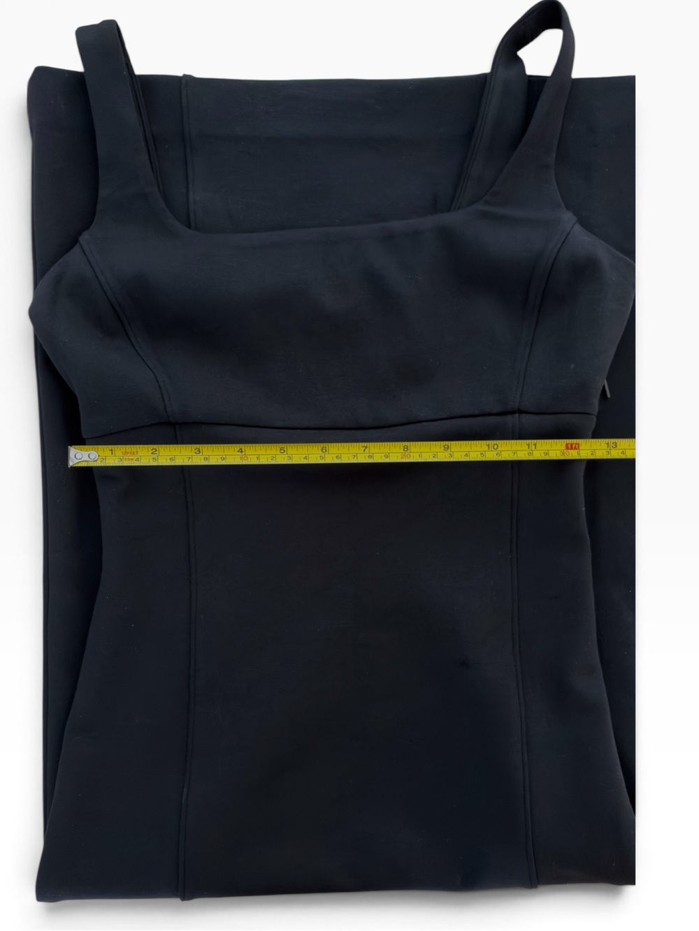 Spanx SPANXshape Ponte Midi Tank Dress Classic Black Size XS - Picture 12 of 15